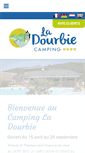 Mobile Screenshot of camping-dourbie-aveyron.com